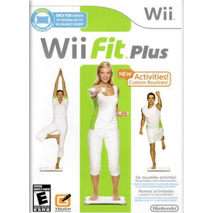 Wii Fit Plus Nintendo Wii - Game, Cover Art Case‎ & Manual